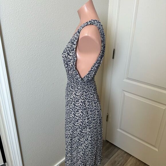 Roxy Floral V-Neck Dress Sz S - Picture 2 of 4